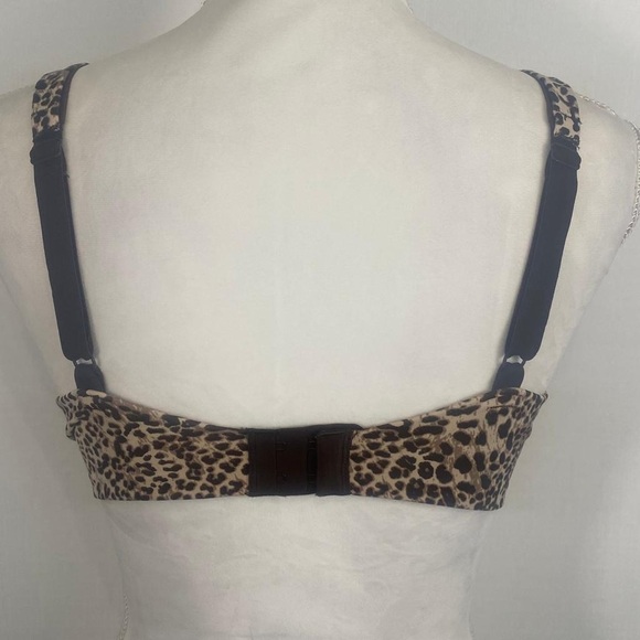 Vanity Fair 36D Leopard Print Cupped Bra - Picture 5 of 10